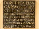 Garwood, Dorothea Elsa (id=6352)